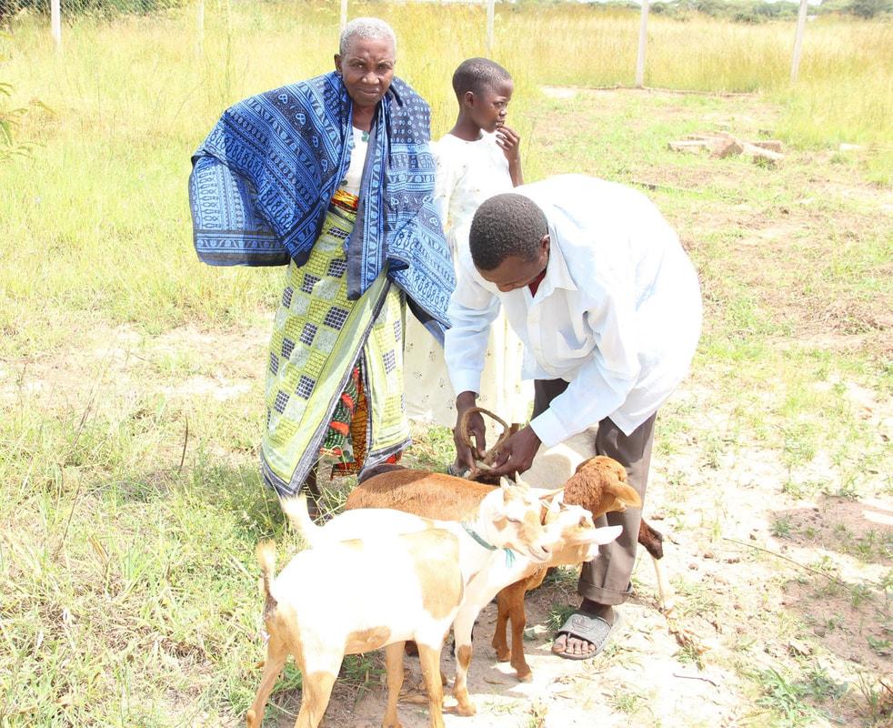 Fatuma Abdallah and Anna Julius of Msowero village.