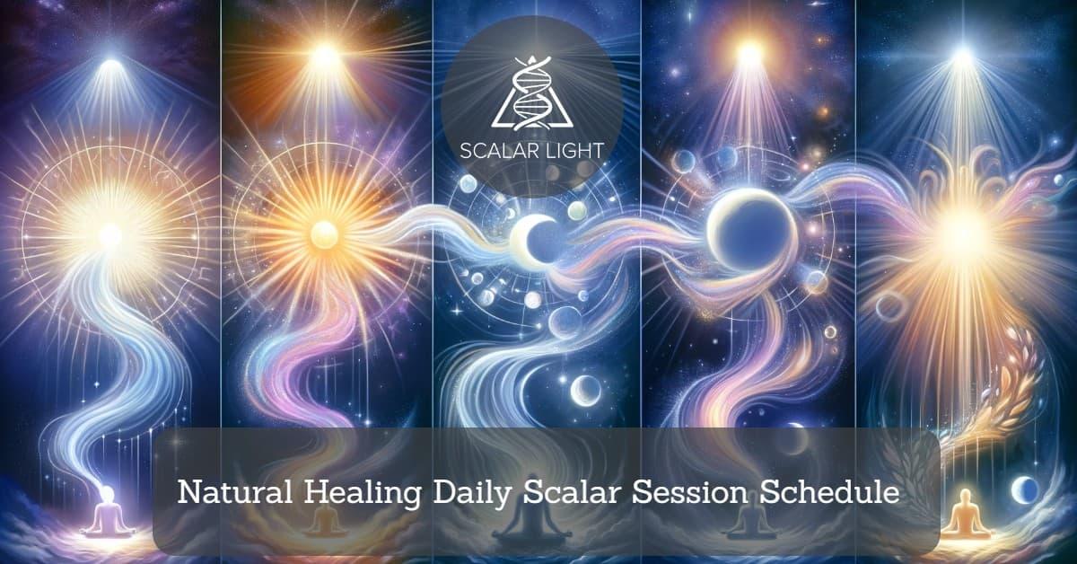 Natural Healing Daily Scalar Session Schedule